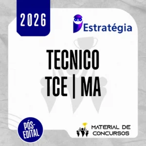 TCE | MA - Pós-edital | Técnico Estadual de Controle Externo (Cargo 16) do Tribunal de Contas do Estado do Maranhão [2026.2] Estrategia