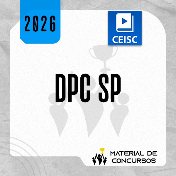 DPC | SP - Extensivo | Delegado da Polícia Civil do Estado de São Paulo [2026.2] CEISC