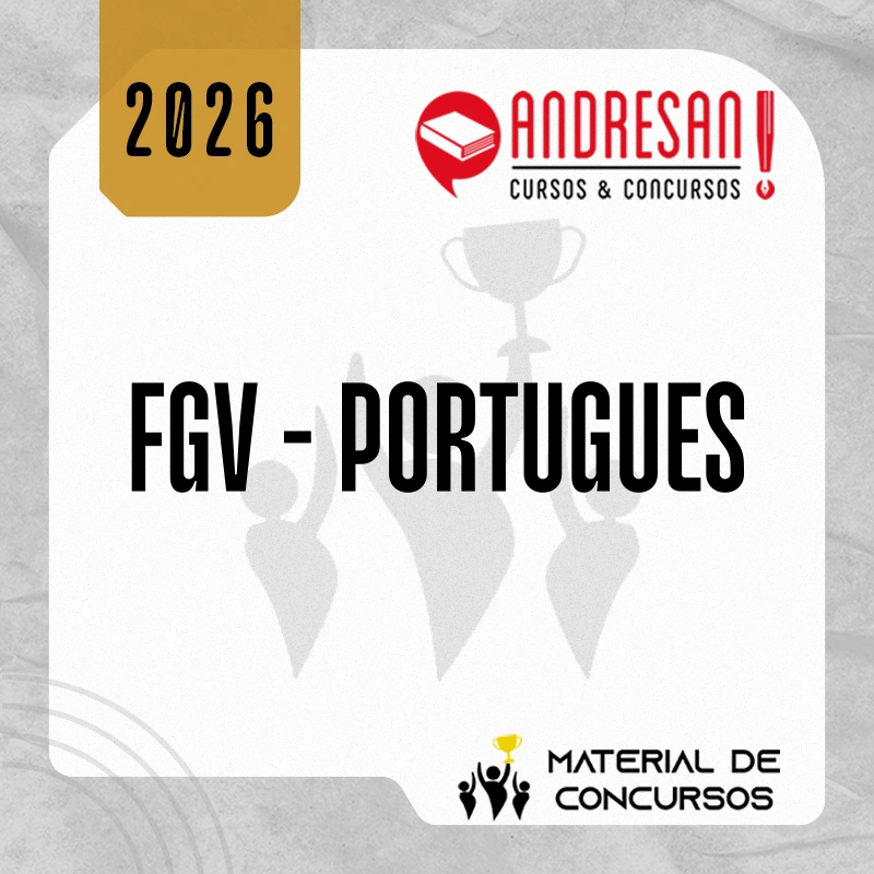 FGV - Português - Resolução de Questões [2026.2] Andresan