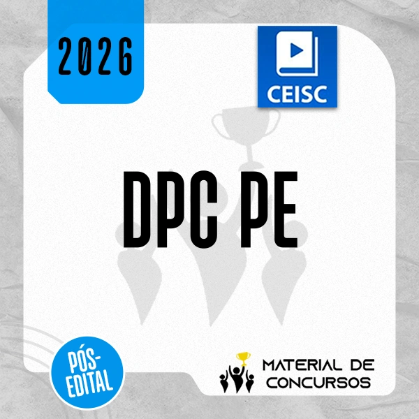 DPC | PE - Pós-edital | Delegado de Polícia Civil de Pernambuco [2026.2] CSC