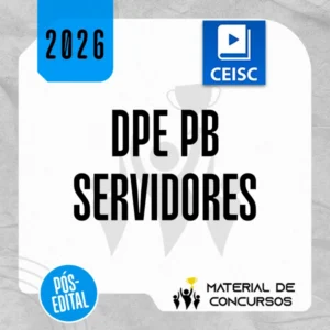 DPE | PB - Pós-edital | Analista ou Tecnico da Defensoria Pública do Estado da Paraíba [2026.2] CEISC