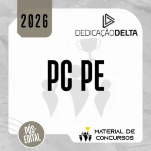 PC | PE - Pós-edital | Escrivão e Investigador da Polícia Civil de Pernambuco [2026.2] Dedicação