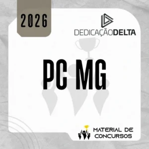 PC | MG - Pós-edital | Investigador da Polícia Civil de Minas Gerais [2026.2] Dedicação
