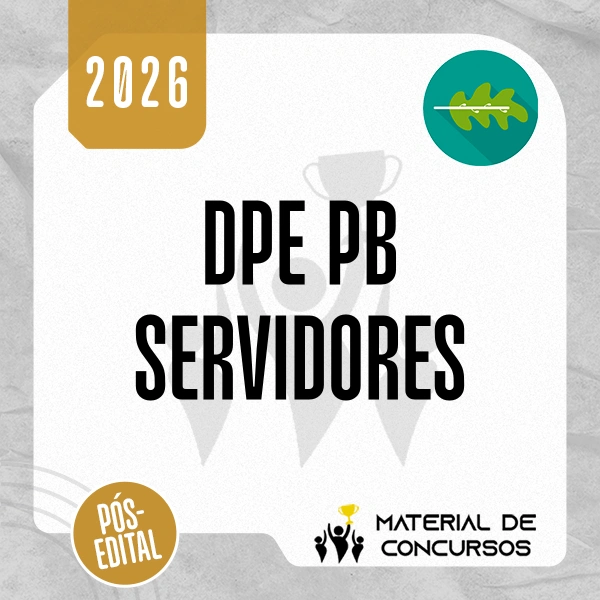 DPE | PB - Pós-edital | Analista ou Tecnico da Defensoria Pública do Estado da Paraíba [2026.2] Rumo a Defensoria